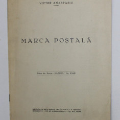 MARCA POSTALA de VICTOR ATANASIU , EXTRAS DIN REVISTA ' NATURA ' NO. 2 / 1933