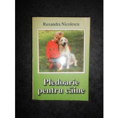 RUXANDRA NICOLESCU - PLEDOARIE PENTRU CAINE