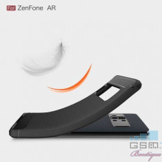 Husa ZenFone AR ZS571KL Carbon Series Neagra foto