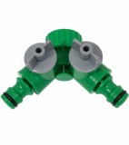 Distribuitor rapid 2 cai furtun gradina 3/4 FE