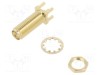 Conector SMA Soclu Mamă Drept THT pentru Montare pe Panou PTFE - ADAM TECH