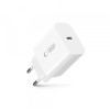 Incarcator Retea Tech-Protect NC20W, 20W, 3A, 1 x USB-C, Alb, Universal