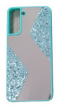 Cumpara ieftin Husa silicon oglinda si sclipici ( glitter) Samsung S21 Plus , S21 + , Verde, Alt model telefon Samsung