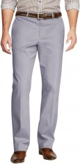 ch Pantaloni casual pentru barba?i, imbracaminte drepte de lucru #8104 8104 Silver Gra 31W x 30L foto