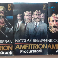 Nicolae Breban - Amfitrion Vol. 1 + 2 + 3 Complet (Vezi Descrierea)