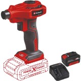 Einhell CE-AP 18 Li PXC + Starter Kit - Pompa pentru aer 0.053 bar + Set 1 acumulator si incarcator Li-Ion 18 V 4 Ah