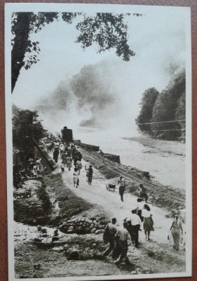Carte postala, Valea Lotrului, 1955 foto