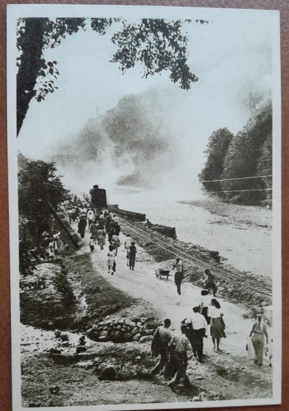 Carte postala, Valea Lotrului, 1955