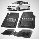 Cumpara ieftin Covorase Seat Leon Hatchback 5 Usi Facelift 2 Compatibile 2012-2013 | Silver