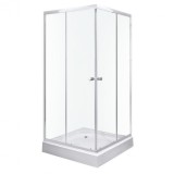 Cabină de duș pătrată Olga SQ 90x90 cm cu cădiță de duș