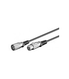 Cablu extensie XLR la XLR mama 6m Goobay