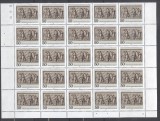 Germany Berlin 1987 Rixdorf, block of 25, Mi.784, MNH S.239