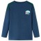 Bluzon pentru copii striat, bleumarin, 92 13469