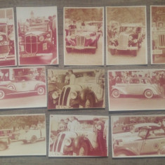 Eveniment ACR, masini de epoca din Romania// lot 17 fotografii,epoca comunista