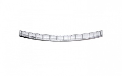 Ornament protectie bara spate inox premium VW Caddy 2003-2015 foto