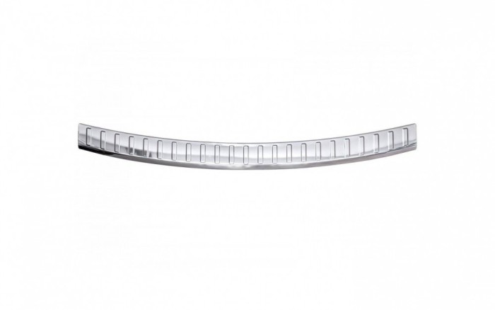 Ornament protectie bara spate inox premium VW Caddy 2003-2015