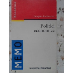 POLITICI ECONOMICE-JACQUES GENEREUX