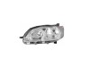 Far Peugeot 301, 01.2013-01.2017, montare fata, stanga, H1+H7; manual; cu becuri; halogen, VALEO