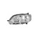 Far Peugeot 301, 01.2013-01.2017, montare fata, stanga, H1+H7; manual; cu becuri; halogen, VALEO