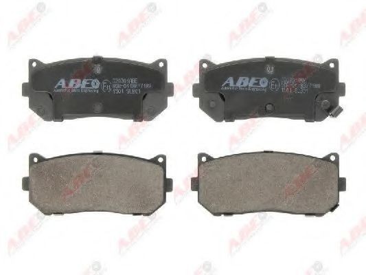 Set placute frana,frana disc KIA CARENS II (FJ) (2002 - 2006) ABE C20301ABE