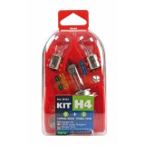 Kit becuri si sigurante 11buc 12V - halogen H4 P43 Garage AutoRide, Lampa