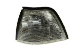 Lampa semnalizare fata BMW Seria 3 E36, 1990-2000 Sedan, Compact, Combi, partea Stanga, fumurie, fara suport becuri, cu insertie galbena, tuning, TYC