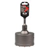 Carota pentru gaurire beton cu tija si burghiu SDS-plus, 100 mm, Raider 154821