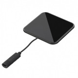 Incarcator Retea Wireless Tellur Ultra Slim, Quick Charge, 10W, Negru TLL151231