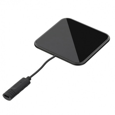 Incarcator Retea Wireless Tellur Ultra Slim, Quick Charge, 10W, Negru TLL151231 foto