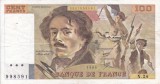FRANTA 100 francs 1980 VF!!!