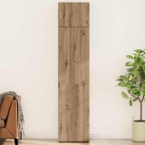 vidaXL Dulap de depozitare Pe perete stejar artizanal 50 x 41 x 225 cm 3394561