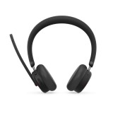 Cumpara ieftin Casti Head-band Lenovo ANC Headset 6550, Wireless, noise-canceling, Negru