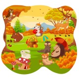 Sticker educativ - Peisaj de Toamna