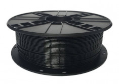 Filament pentru imprimanta 3D Gembird 3DP-PLA+1.75-02-BK PLA-plus Black 1.75mm 1kg foto