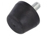Picioruş vibro-absorbant 32mm Duritate Shore 55&plusmn;5 638N