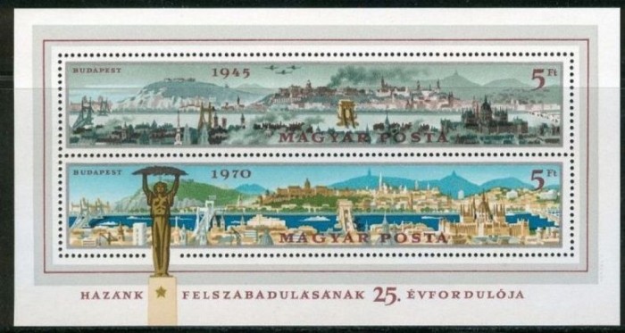 C5526 - Ungaria 1970 - Aniversari,nestampilat MNH