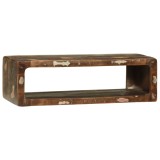 vidaXL Cabinet TV Multicolor 80x30x25 cm Lemn masiv reciclat