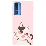 Husa compatibila cu Motorola Moto G51 5G model So sweet, Silicon, TPU, Viceversa, Transparent, Carcasa