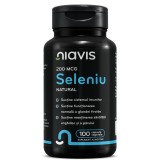 Seleniu Natural 200mcg 100cps vegetale