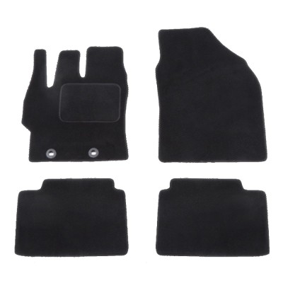 Set covorase auto mocheta Velor TOYOTA YARIS (XP210), 02.2020-, negru, foto