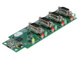 Adaptor USB la RS485 cu 4 Porturi D-Sub 9pin
