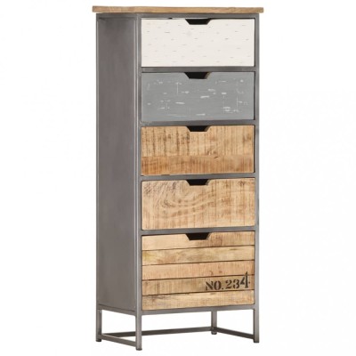 vidaXL Dulap cu sertare, 45 x 30 x 105 cm, lemn masiv de mango 286535 foto