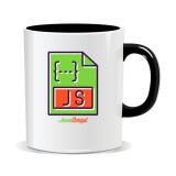 Cana personalizata cu mesaje pentru programatori, Javascript