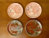 4 FARFURIOARE/ COASTERS DIN PORTELAN VILLEROY &amp; BOCH - MARBLE D10CM