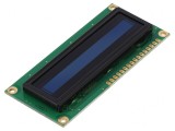 Display OLED Grafic 100x8 Galben 80x36x10mm 16 PIN