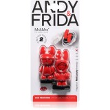 Mr &amp; Mrs Fragrance Andy &amp; Frida Red Luxury parfum pentru masina 1 buc