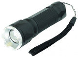 Lanterna CREE LED 3W, zoom, metalica, husa transport, Home