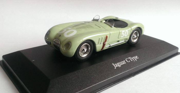 Macheta Jaguar C-Type Sterling Moss 1952 - IXO/Atlas 1/43