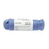 Sfoara PP impletita 4 mm x 10 m alba/albastra Breckner Germany