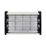 Aparat anti insecte, cu 2 tuburi ultraviolet, montaj pe podea sau perete, putere 30W, argintiu